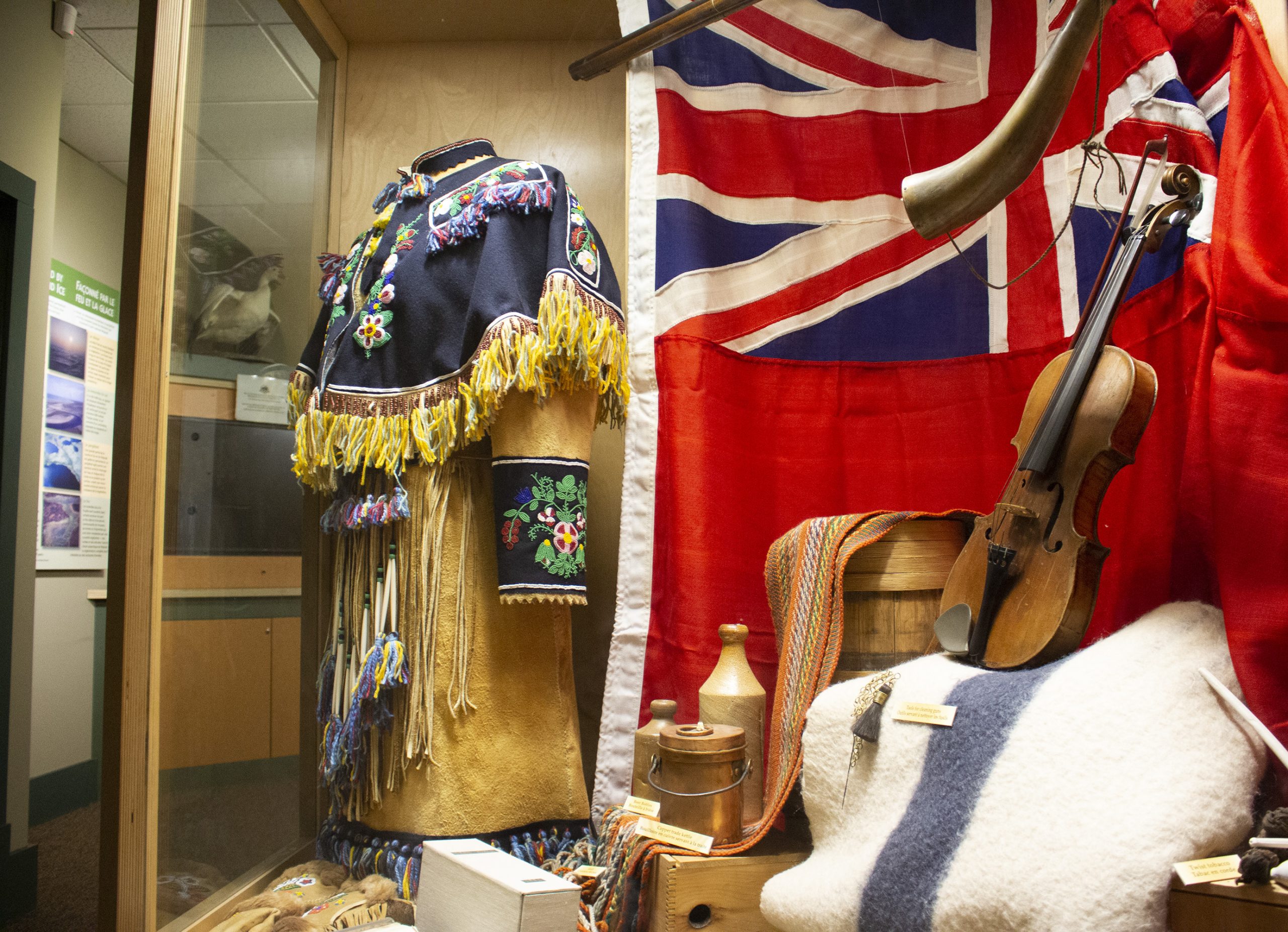 Crediting is required when using Frontiers North's photos. This means you have to credit both the photographer and Frontiers North Adventures using the following convention: © Photographer's Name/Frontiers North Adventures.
Image Caption:
Walk back in time at the Parks Canada Visitor Centre viewing detailed and exciting wildlife dioramas and fur trade exhibits. Leave chock-full of natural and historical information about the Churchill region.